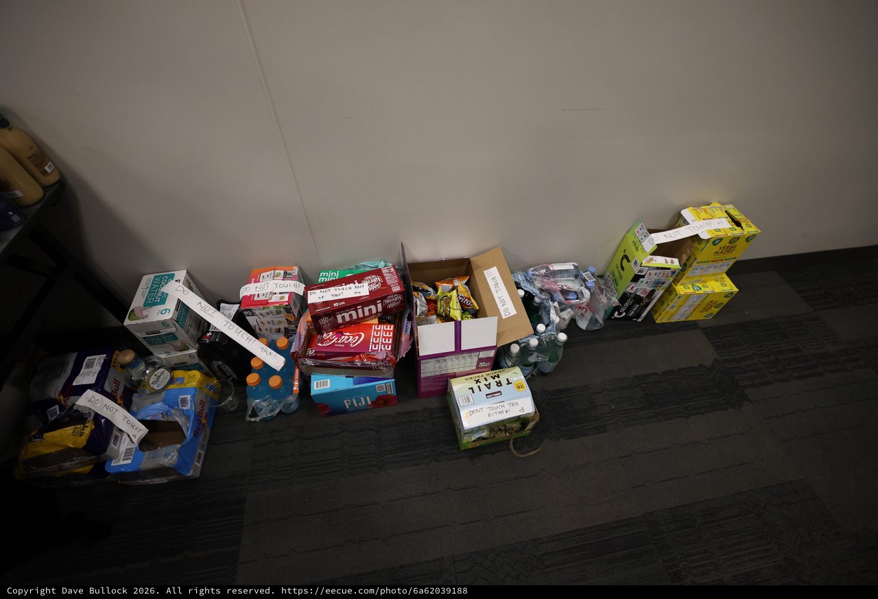 Festival Snack Stash Marked Do Not Touch