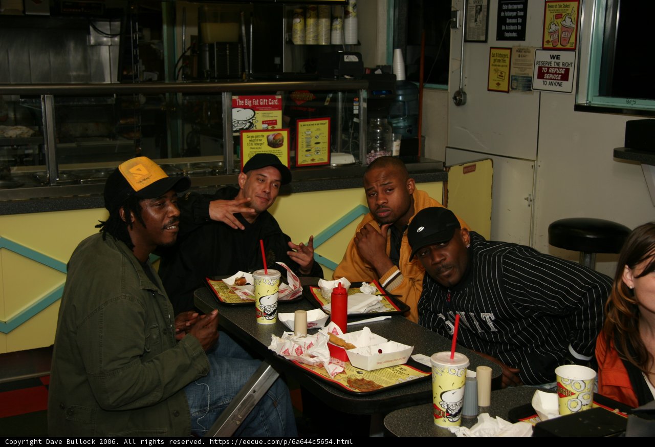 Dining at the Samurai Cafe
