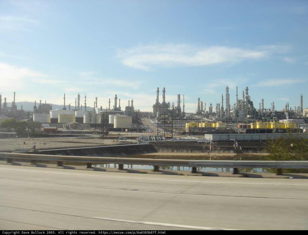 Refinery on a Cloudy Day