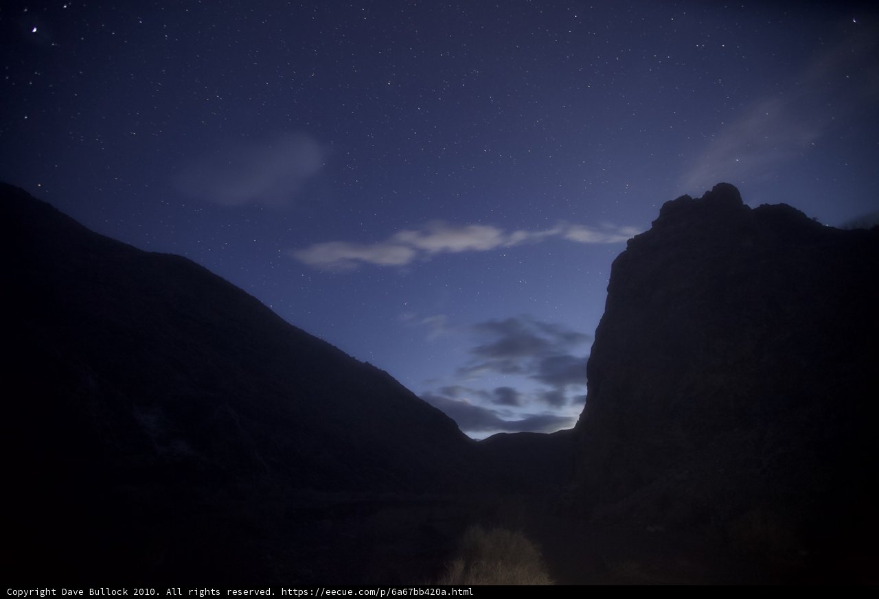 Majestic Mountain under the Starry Night Sky