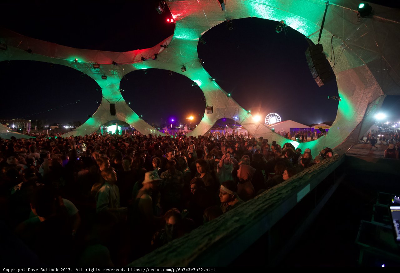 Night Crowd at Coachella