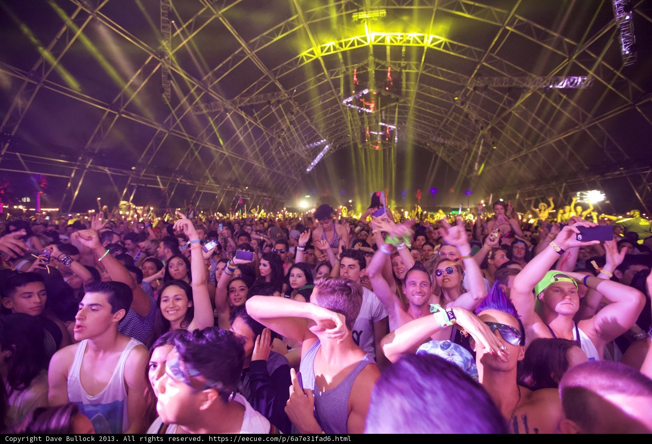 Hands up at Coachella