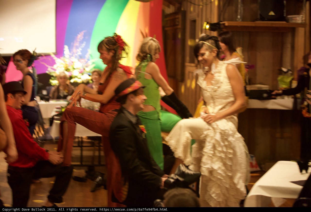 The Bride and Groom's First Dance
