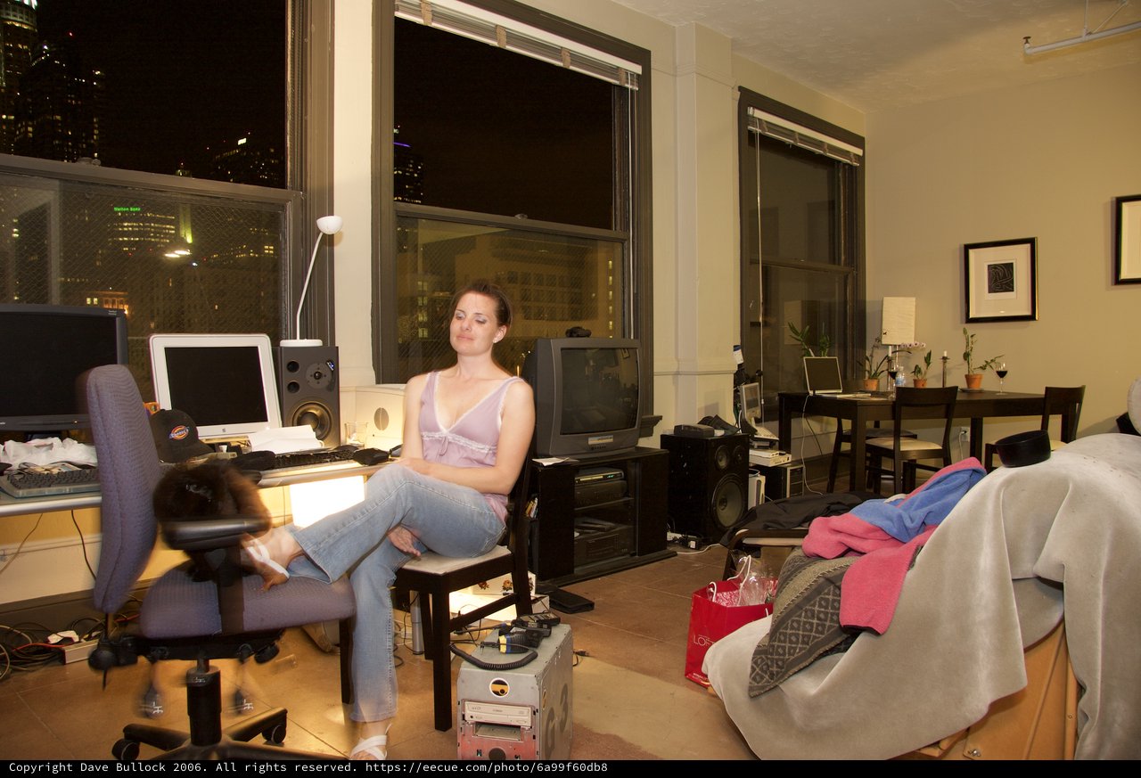 Late Night Urban Apartment Living in 2006