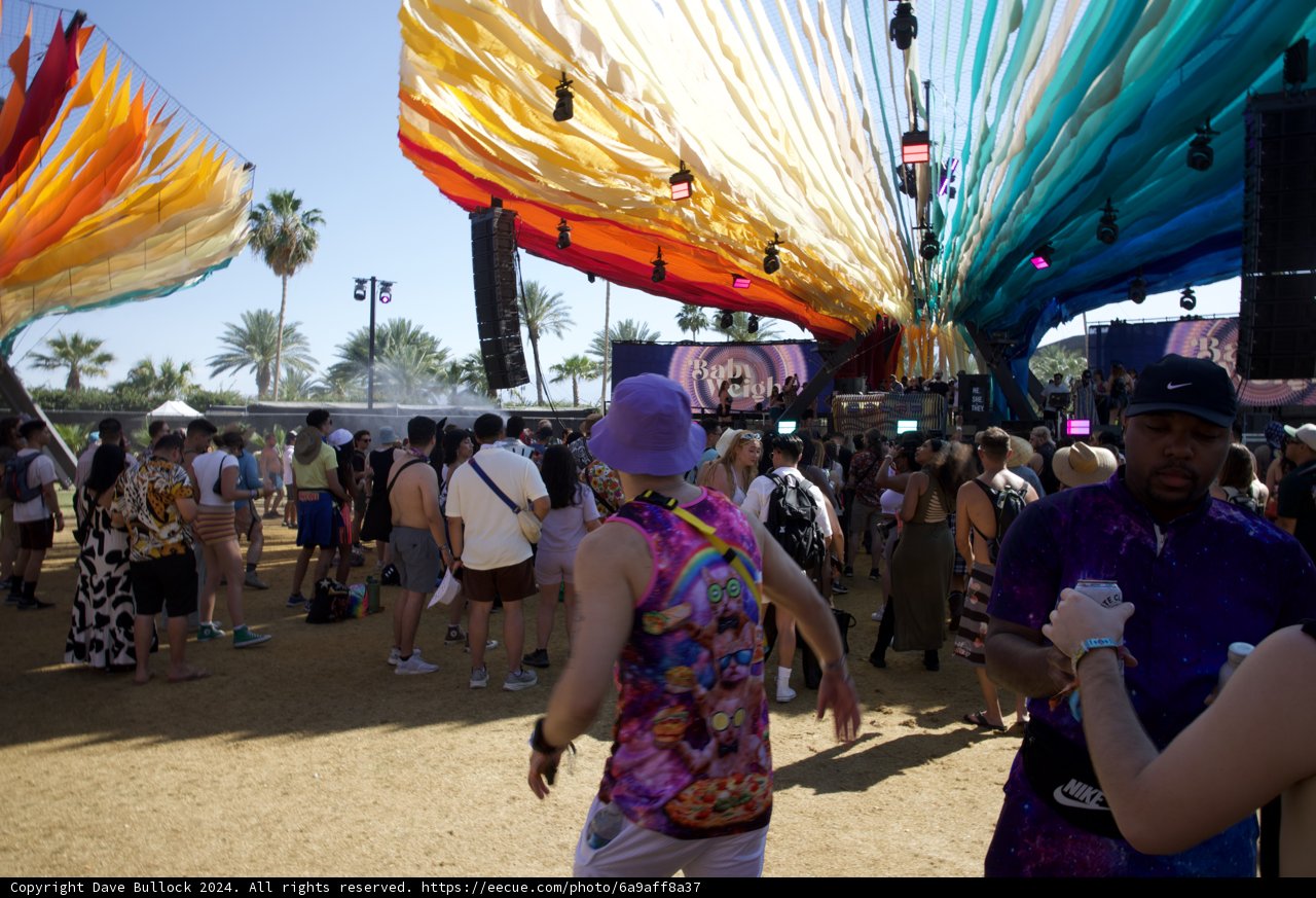 Vivid Colors and Vibrant Scenes at Coachella 2024