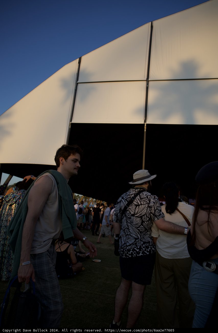Sunset Silhouettes at Coachella 2024