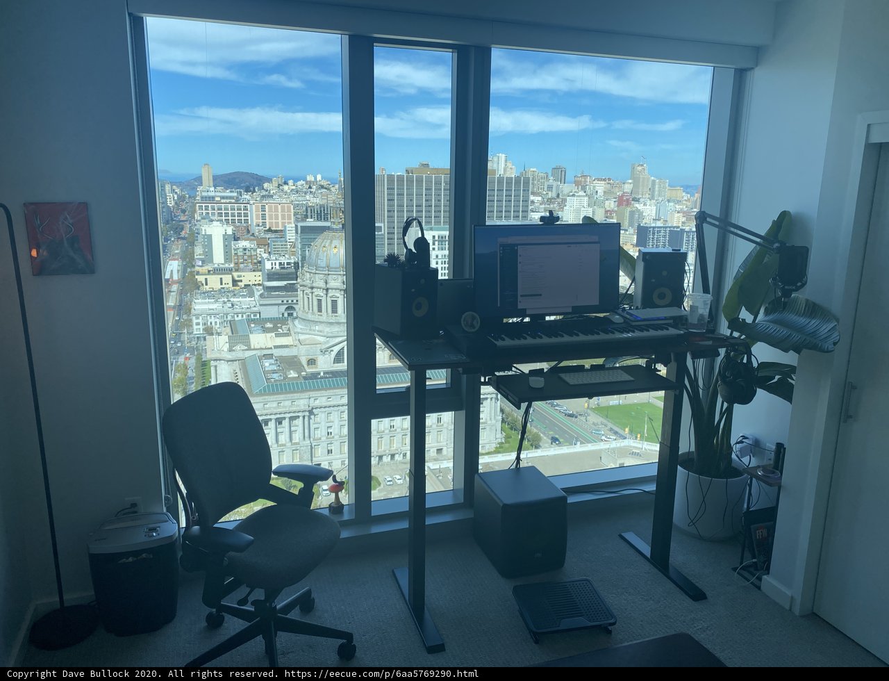Working from Home with a View