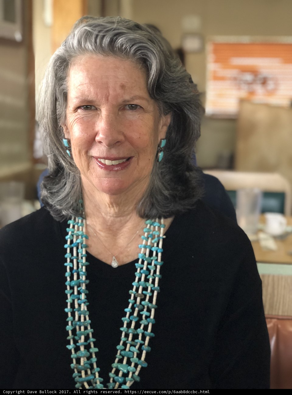 Graceful Rhoda and her Bead Necklace