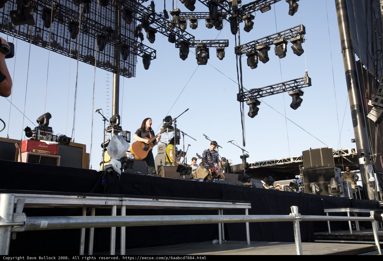 Rocking Out Under the Blue Sky