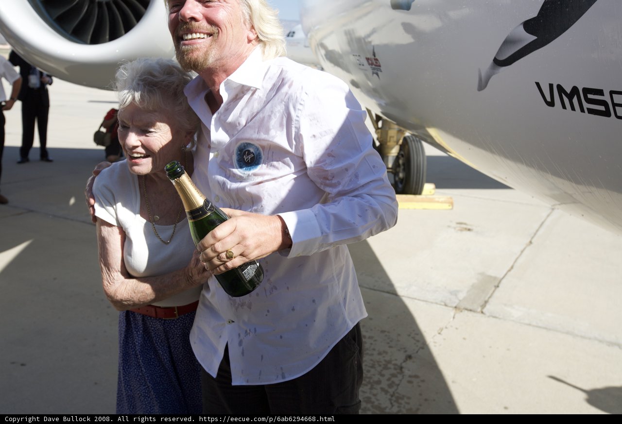 Taking to the Skies with Richard Branson