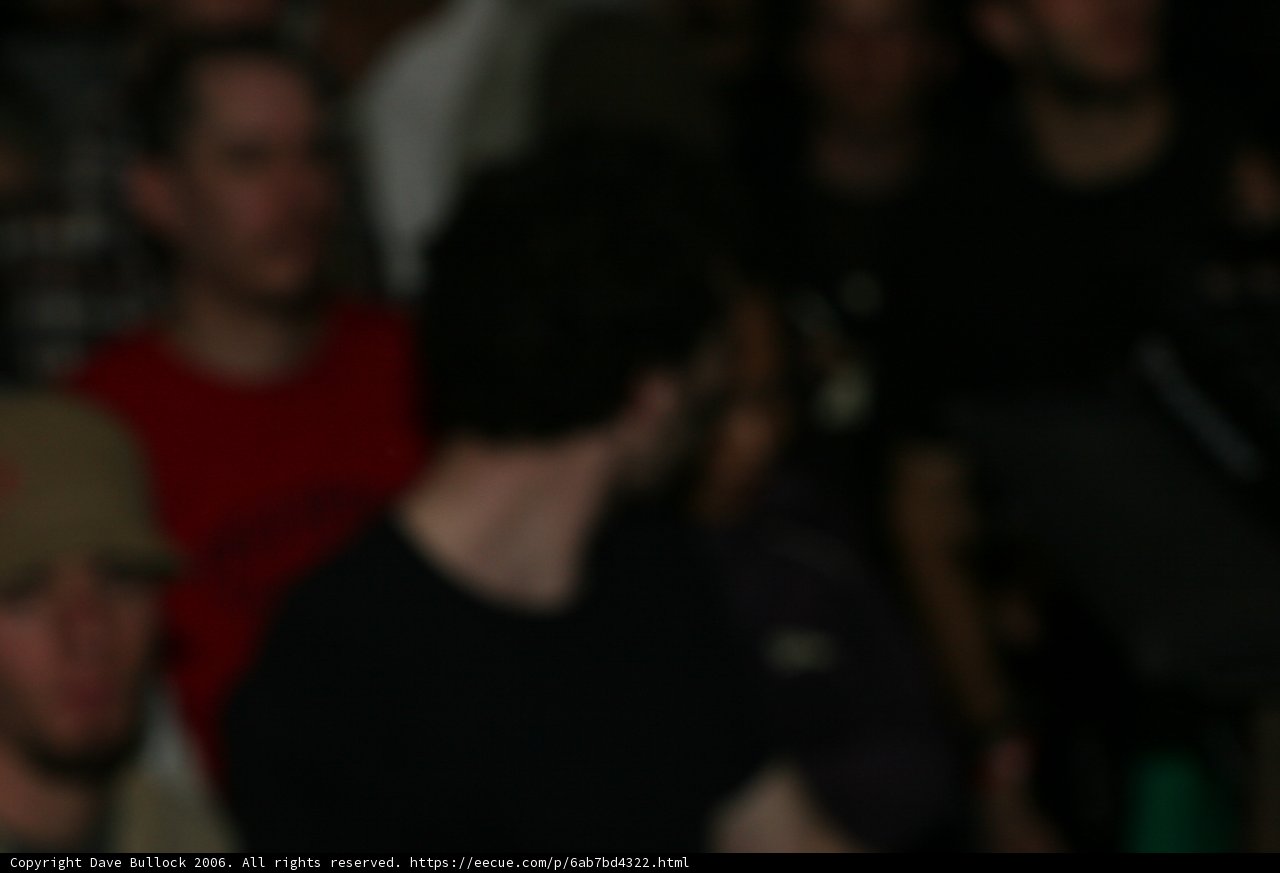 Blurry Night Club Crowd Jamming to the Beat