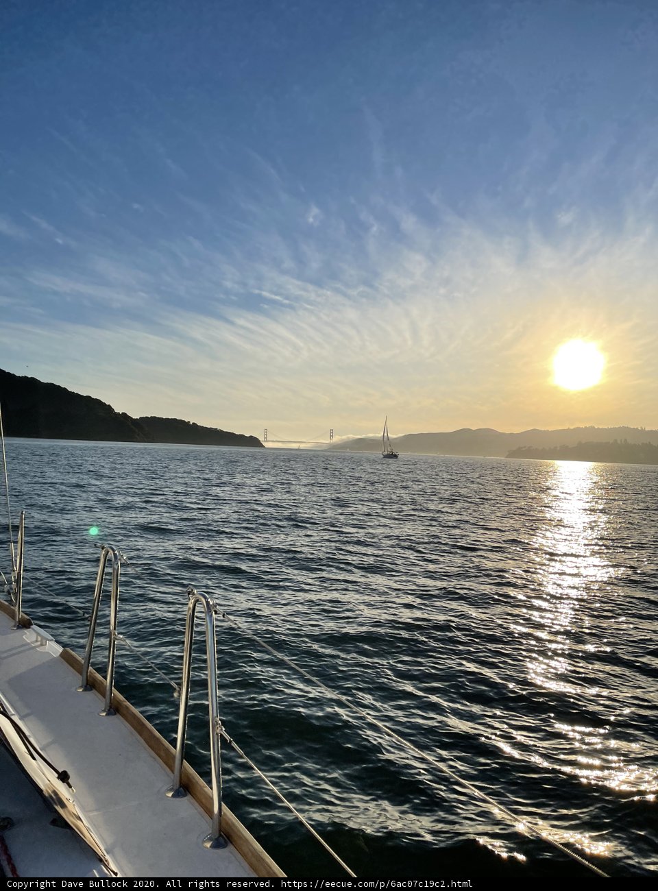 Sunset Sail on San Francisco Bay