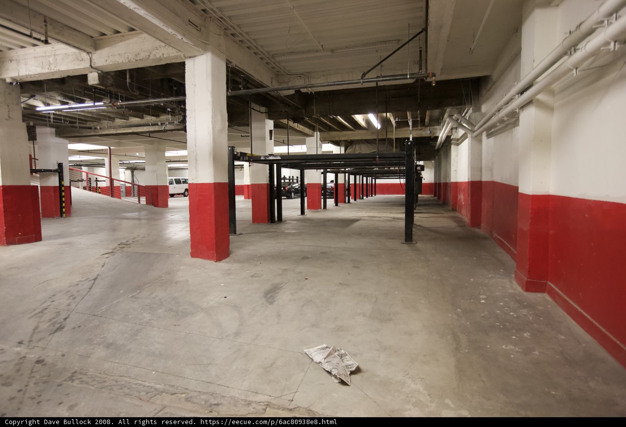 Desolate Parking Garage