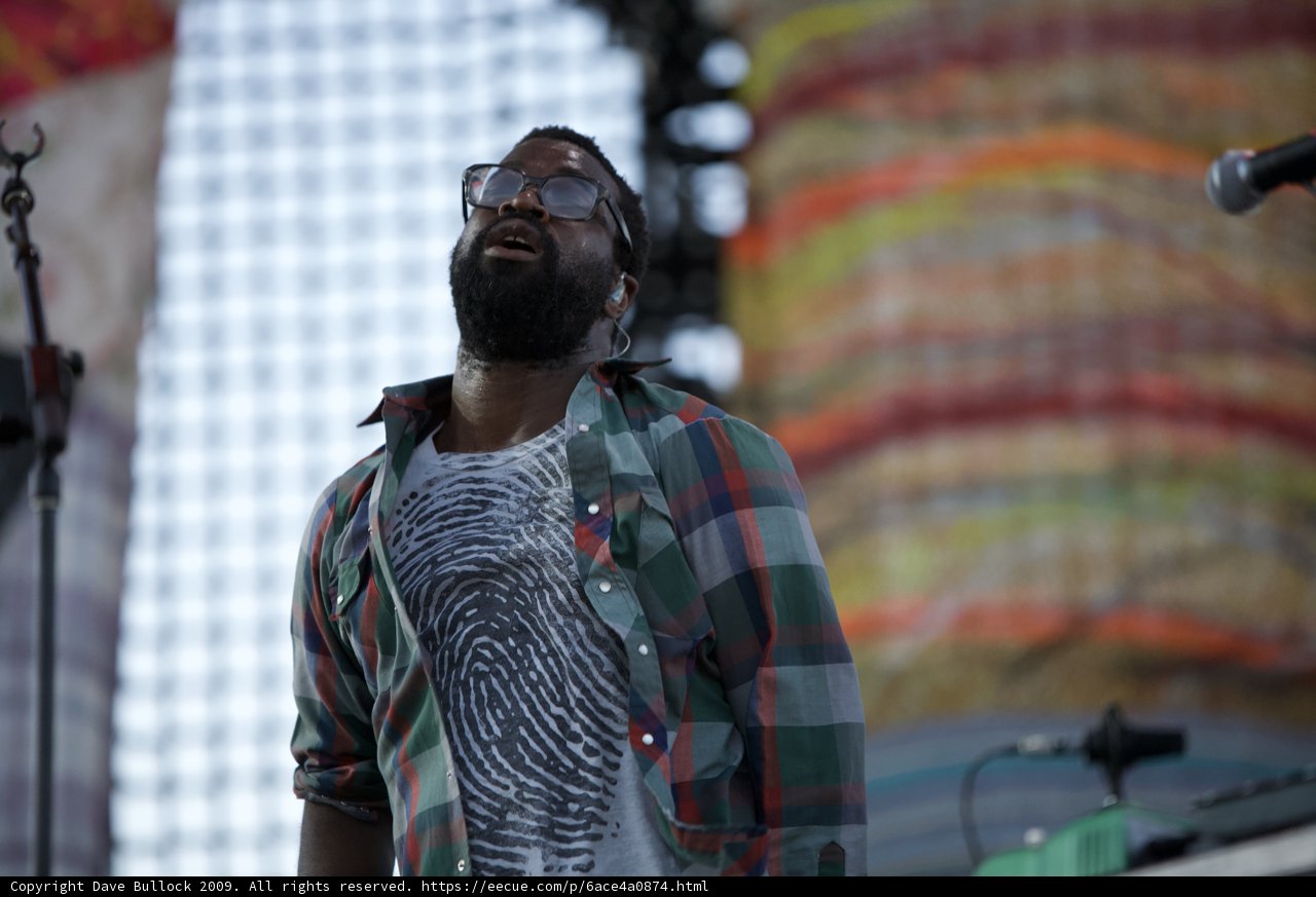 Tunde Adebimpe Rocks Coachella Stage
