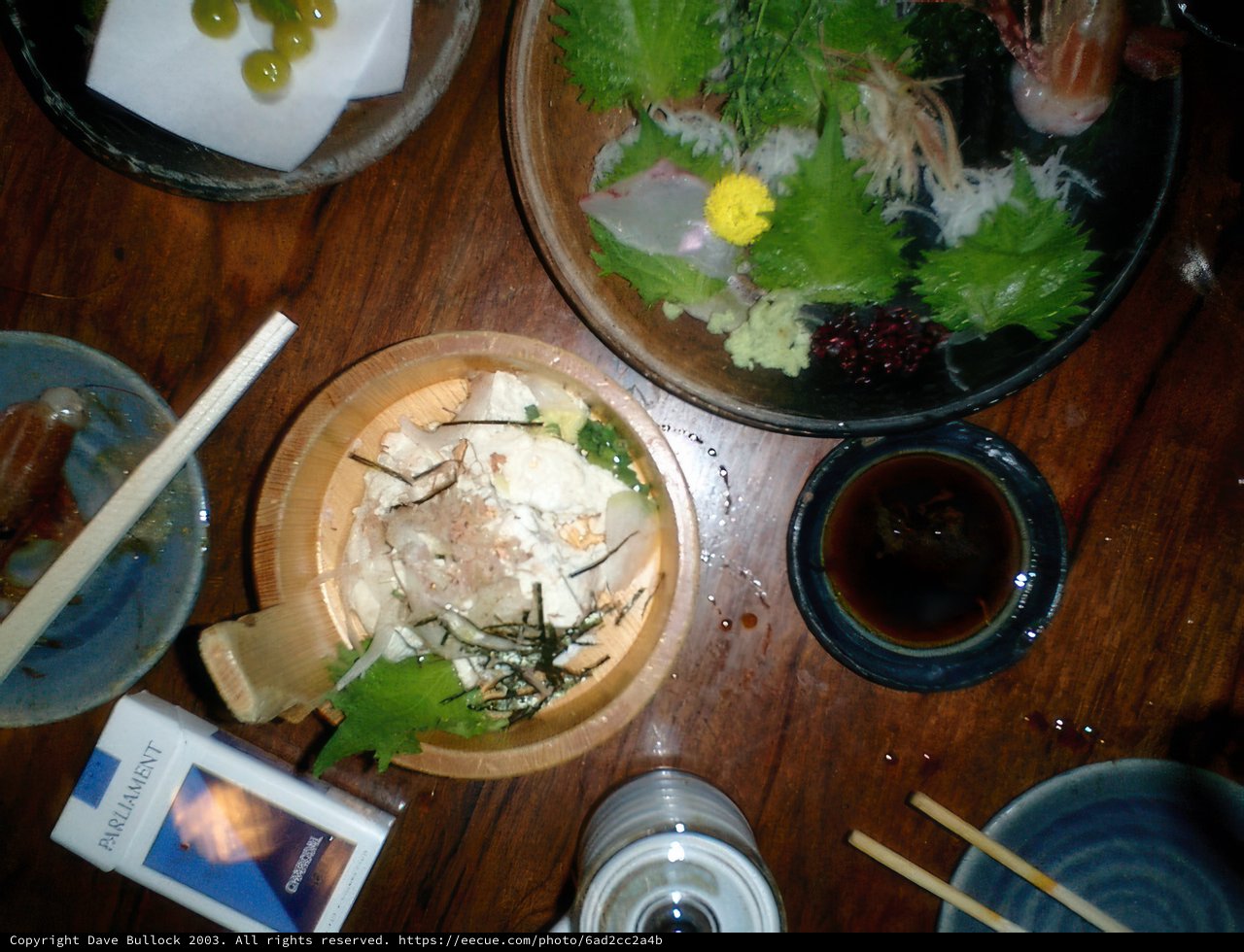A Delicious Spread on a Traditional Japanese Dining Table