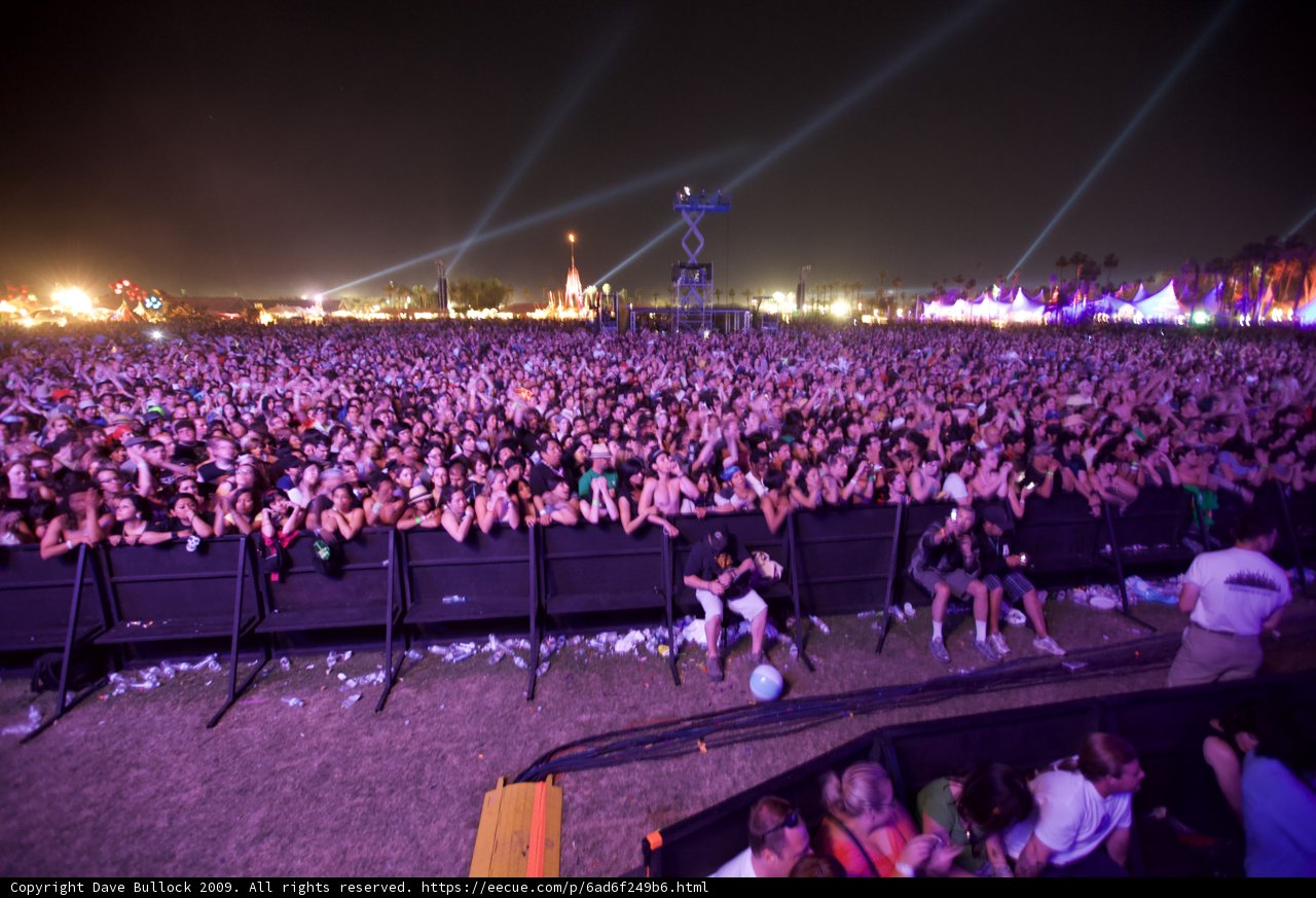 The Electric Crowd at Coachella 2009