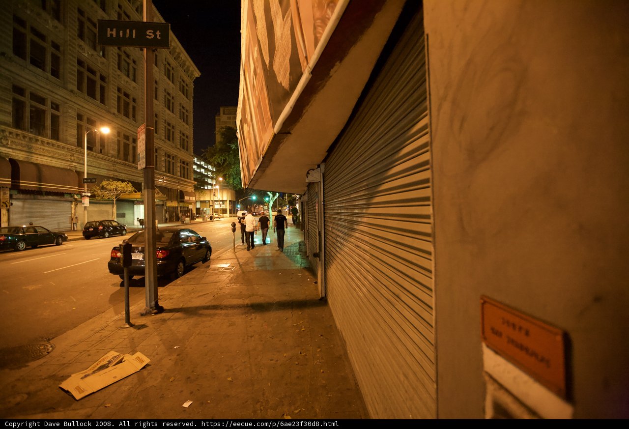 Nightfall on Urban Avenue