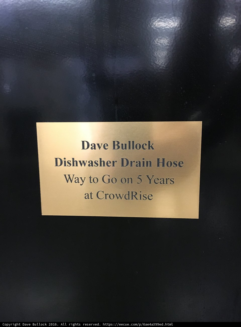 Dave Bullock Receives Distinguished Driver Award