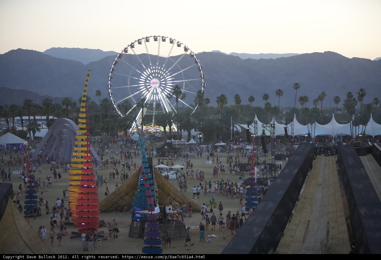 Ferris Wheel Fun at Coachella Festival