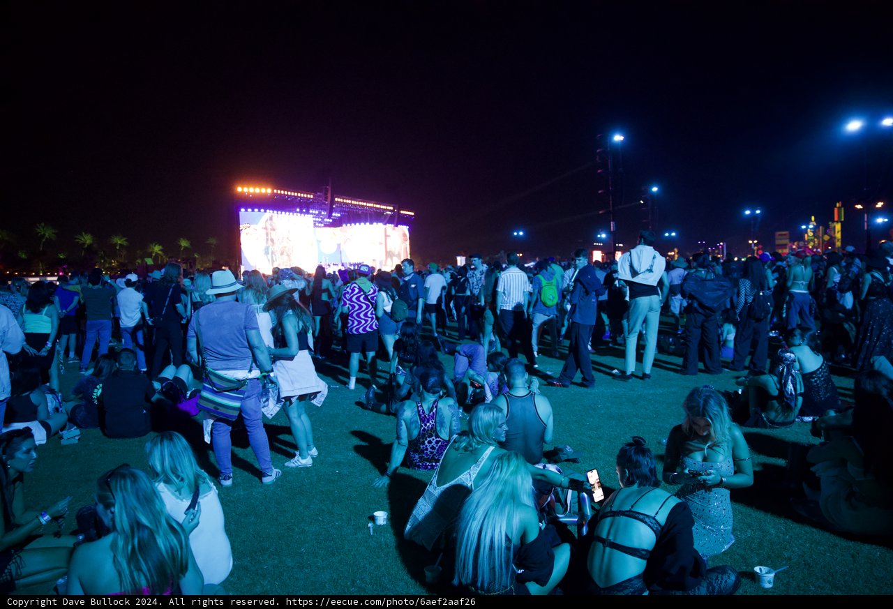 Vibrant Night at Coachella 2024