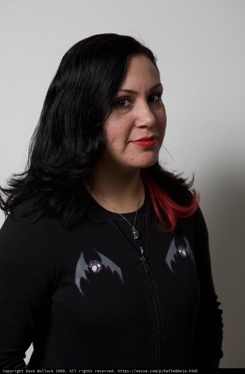Red-Haired Woman in Black Jacket