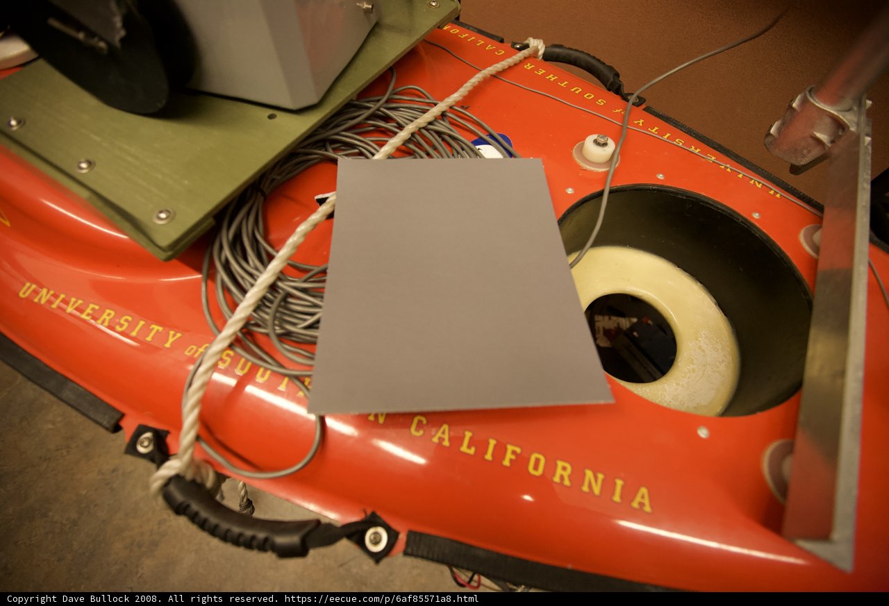 Red Boat Equipped with Technology