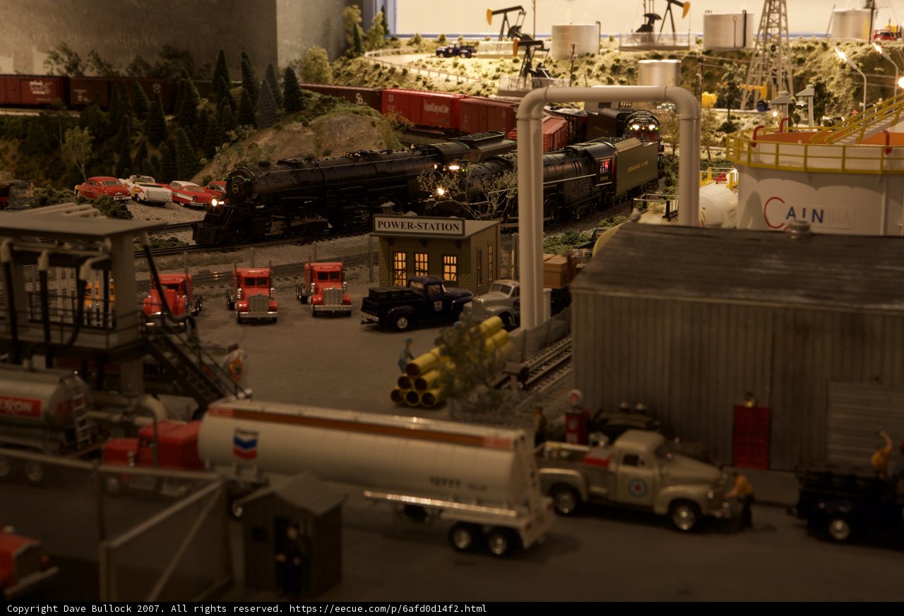 Miniature Train Yard