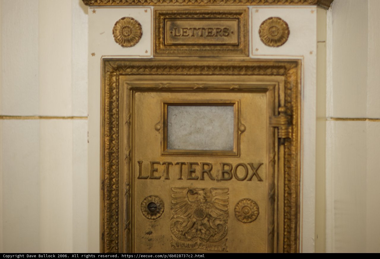 The Old Post Office Letter Box