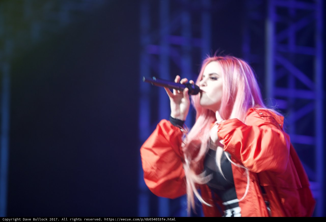 Pink-haired Songstress Takes Coachella Stage