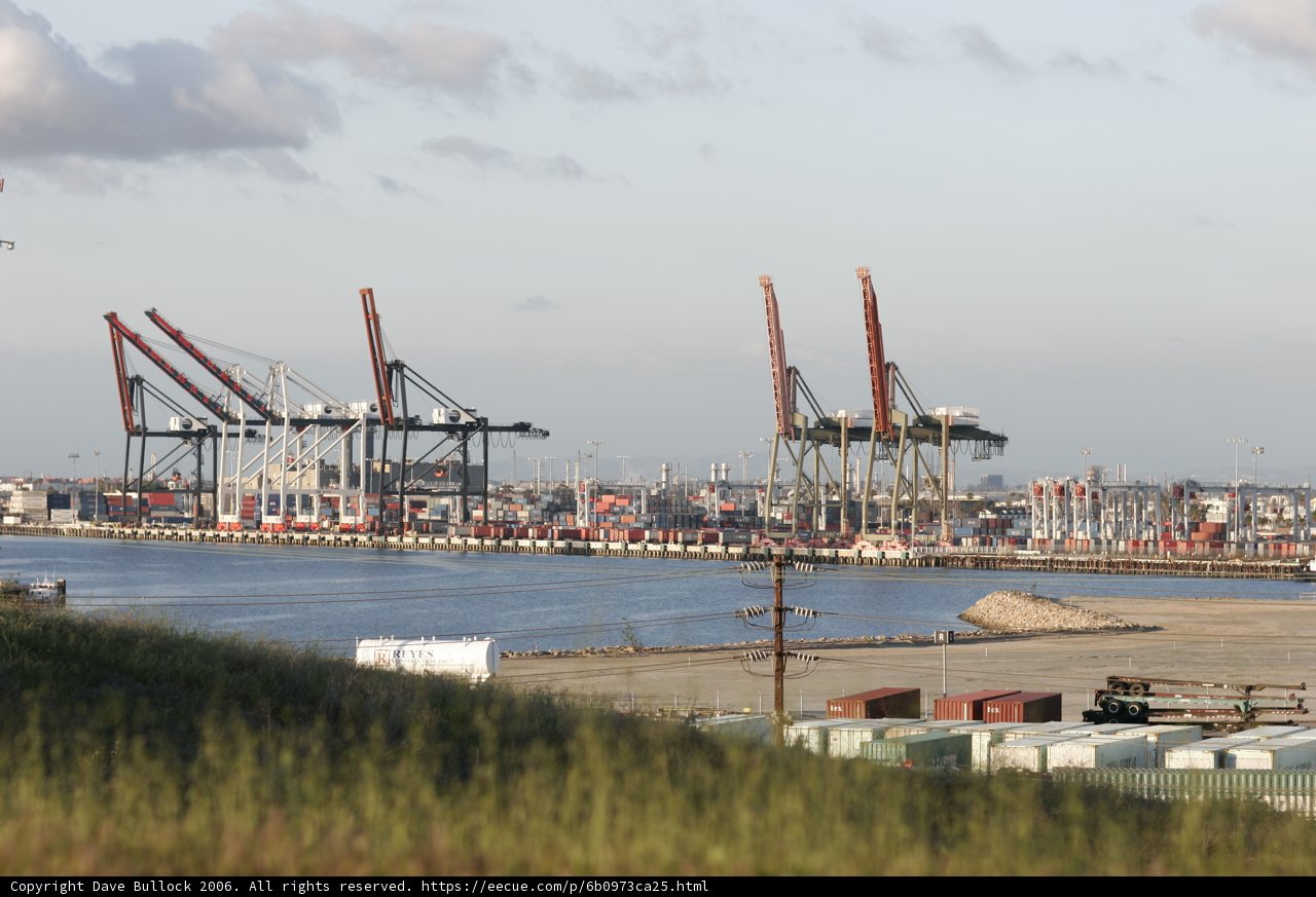 Construction Crane at Waterfront