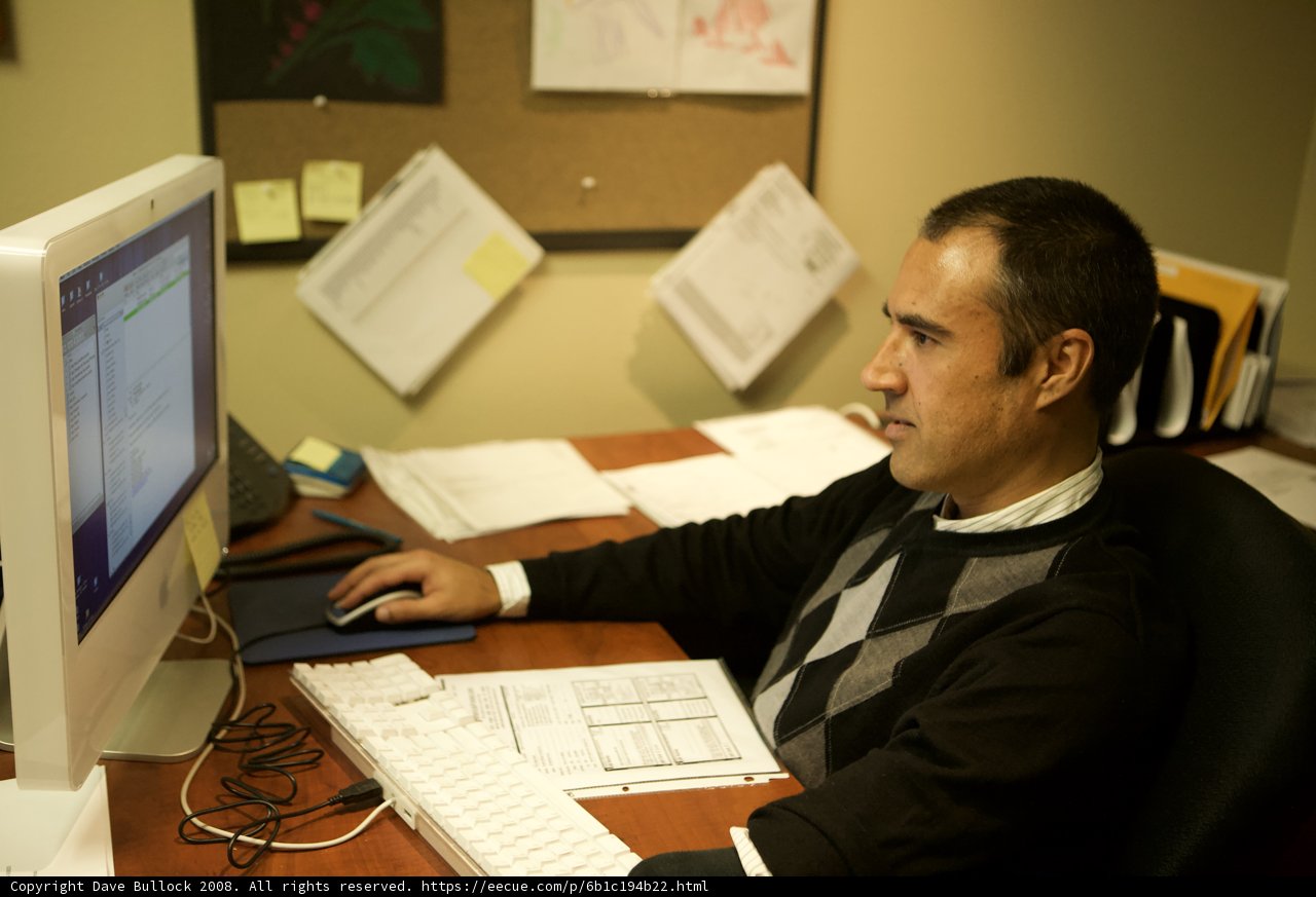 Working Hard at the Desk