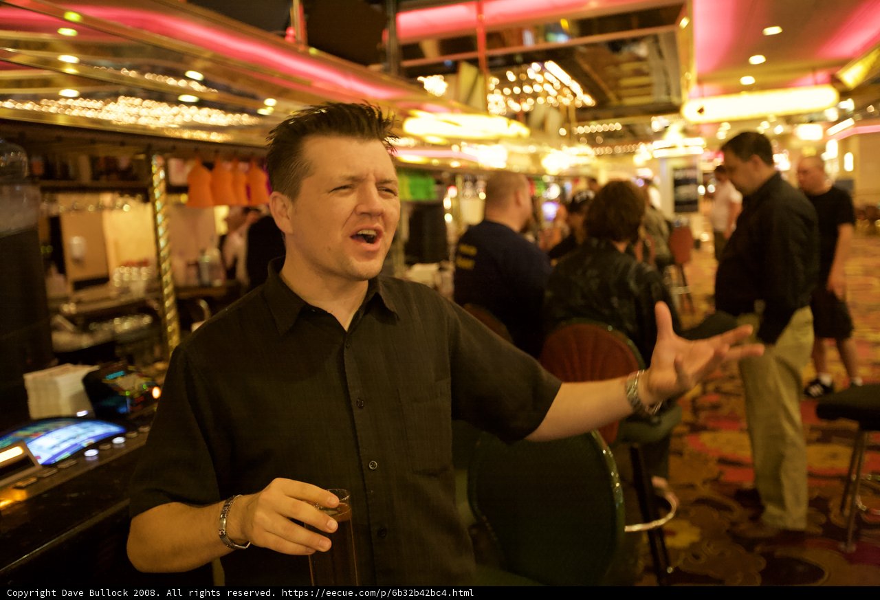 Late Night Gambling in the City