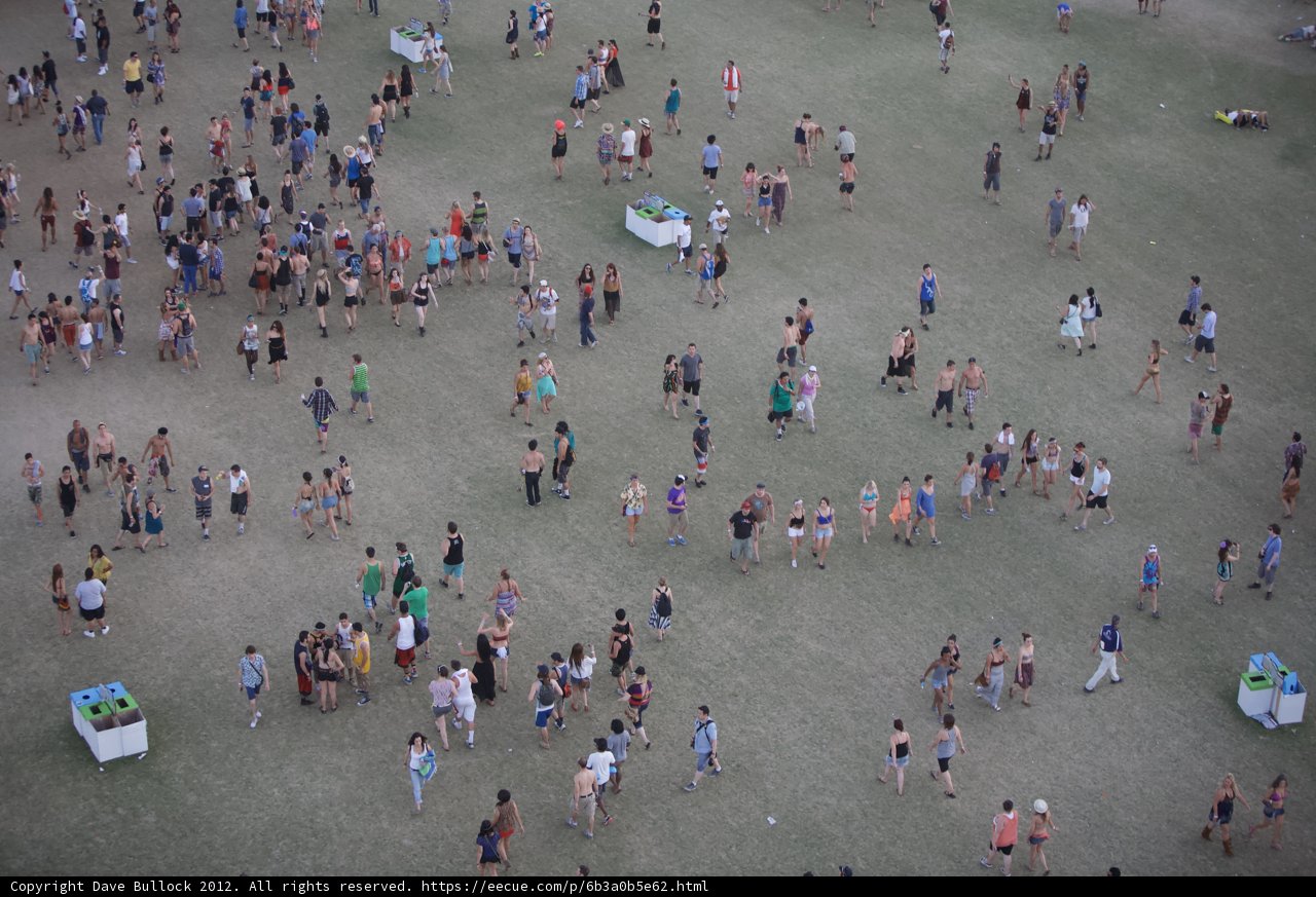 A Sea of People at Coachella 2012