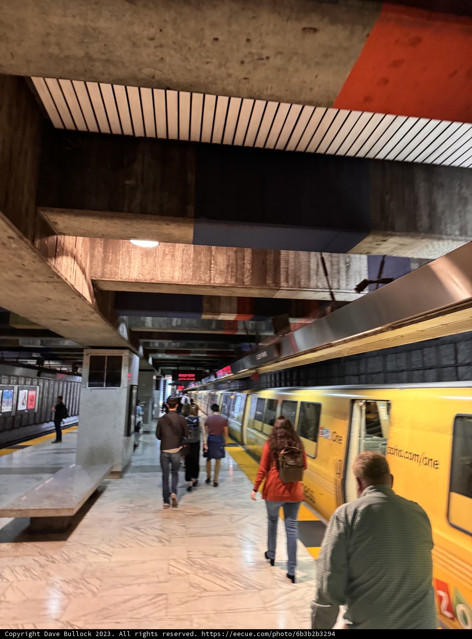 Vibrant Journey: A Glimpse of San Francisco's Yellow Train