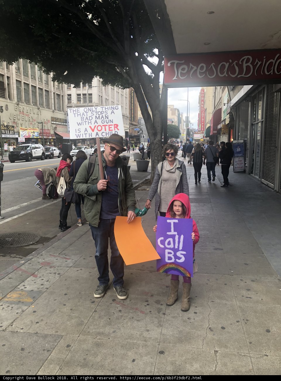Sidewalk Protest