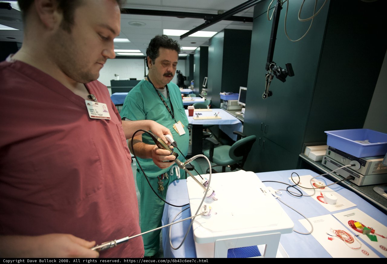 Two Men Preparing for Medical Procedure