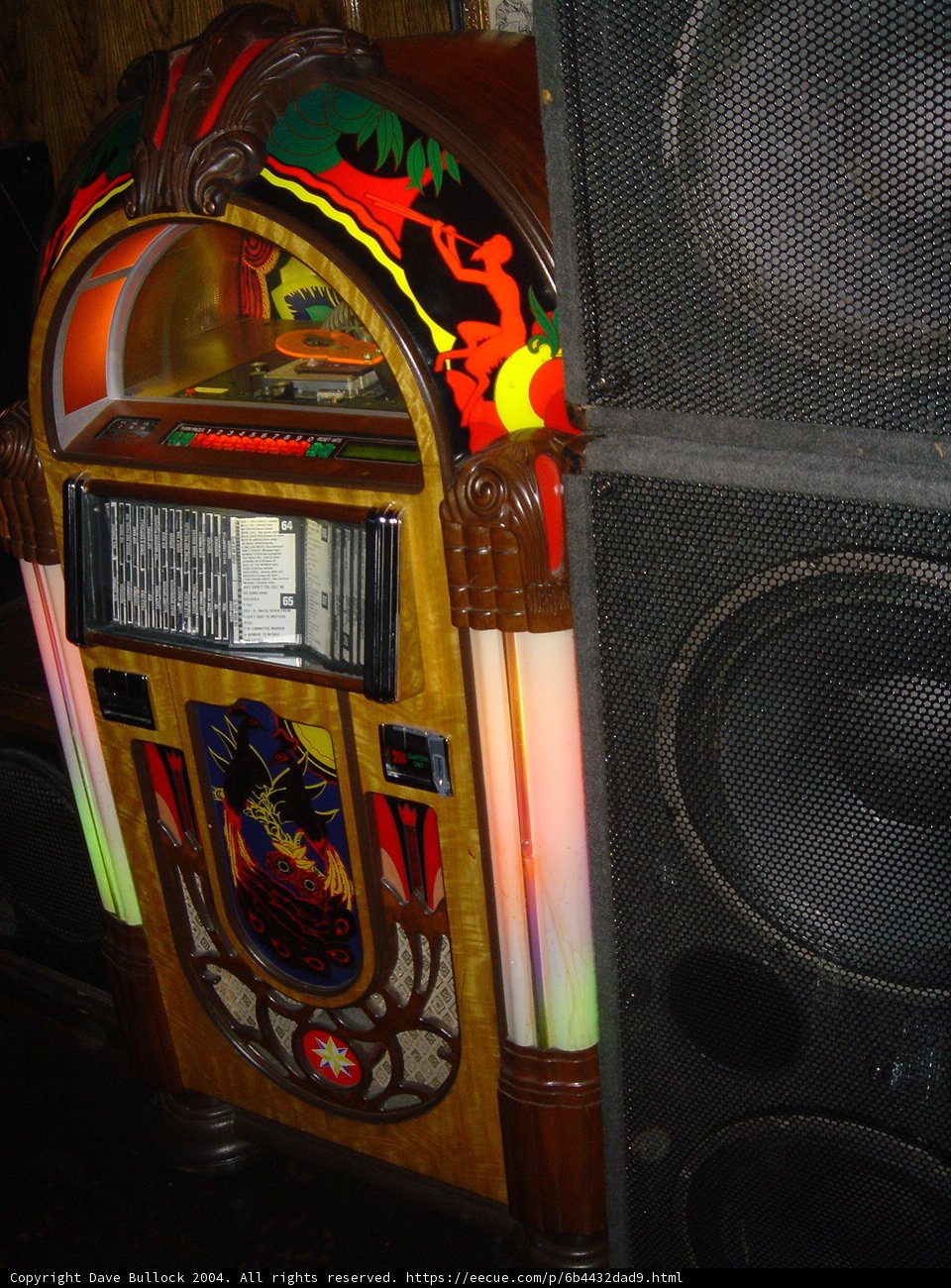 Colorful Jukebox Machine
