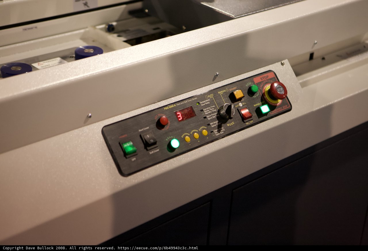 Machine Control Panel
