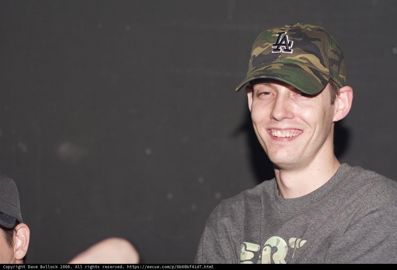 Camo Man with Two Hats