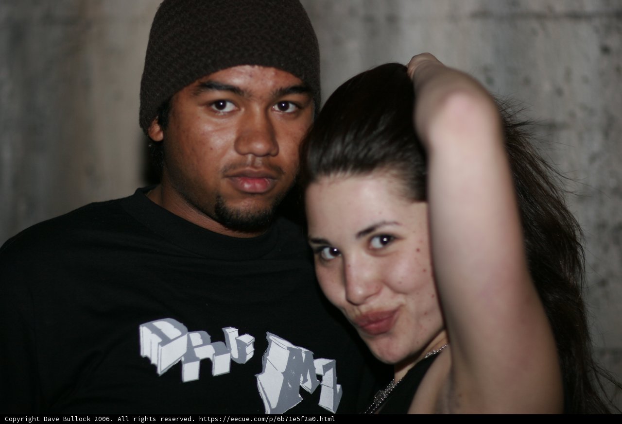 Fashionable Couple Strikes a Pose