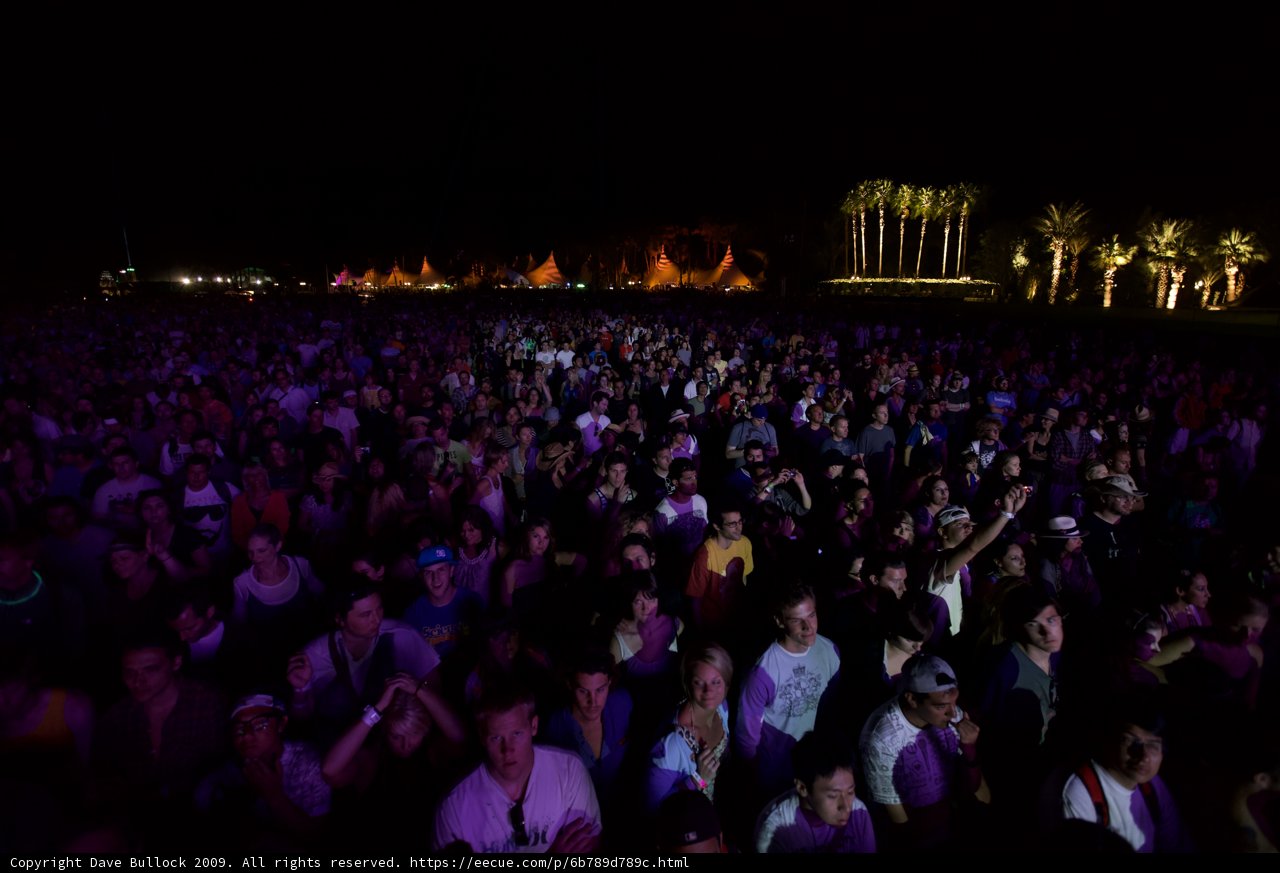 Coachella 2009 Concert Crowd