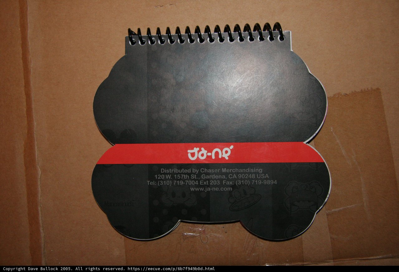 The Black Notebook with a Red Ribbon
