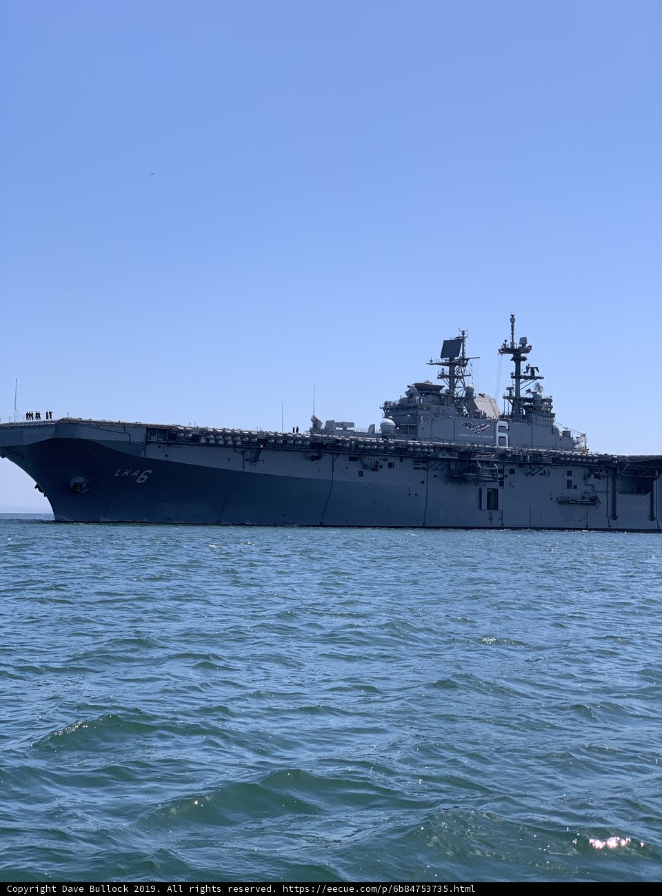 The Mighty USS Arleigh Burke at Pier 39