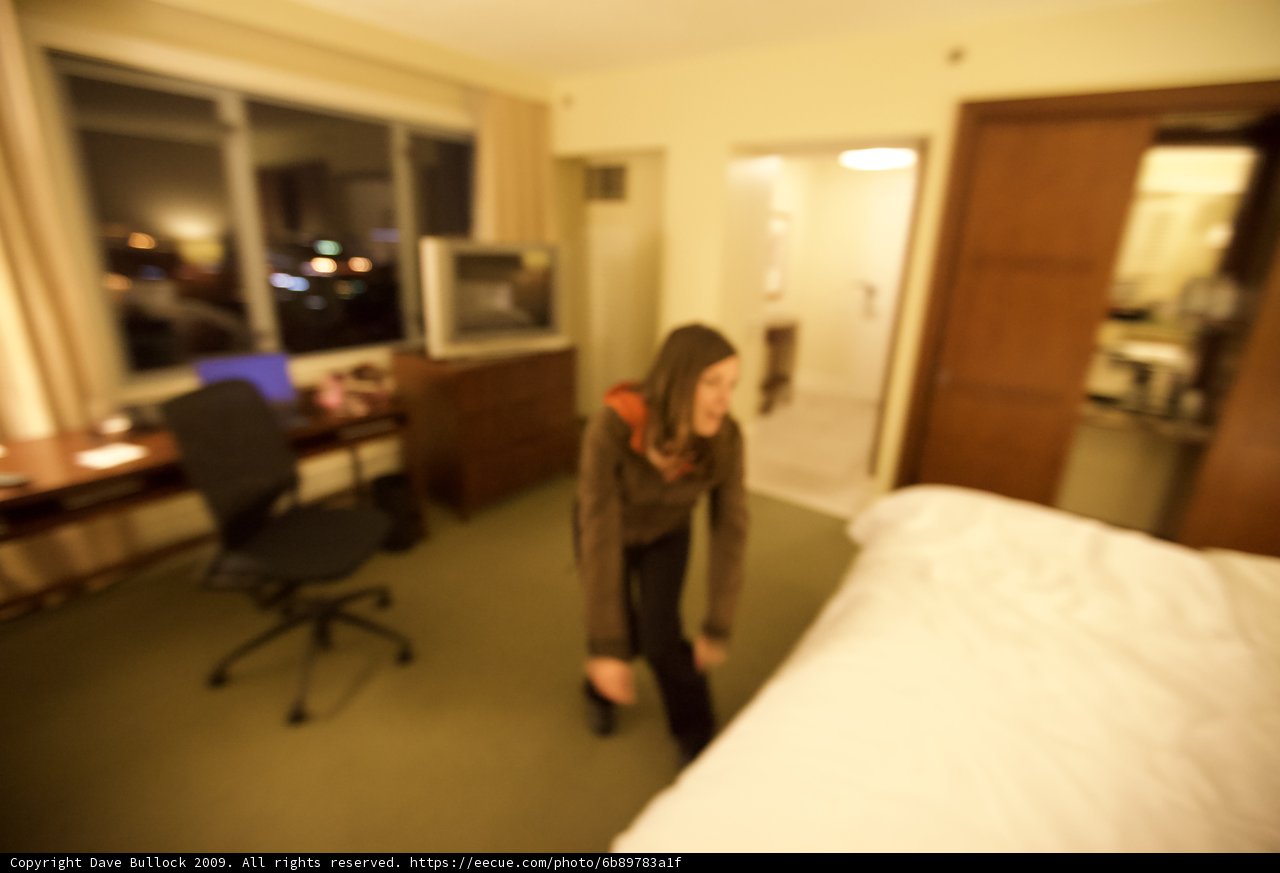 Hotel Room Screen Time