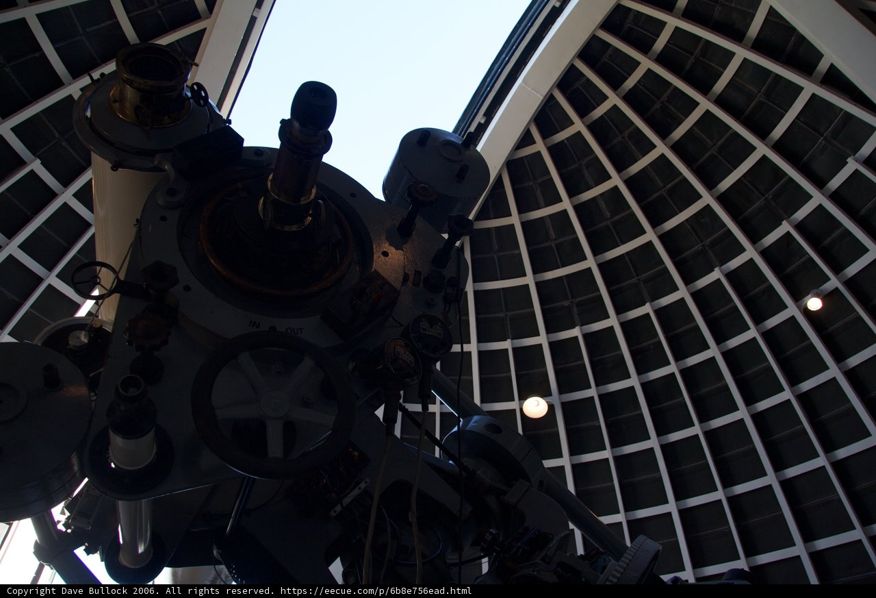 Observatory Telescope in Architectural Wonder
