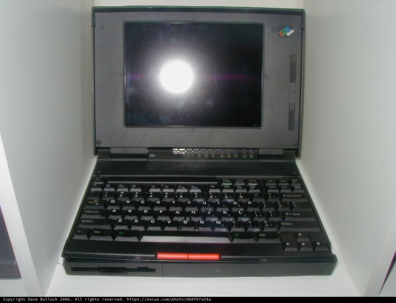 IBM Laptop in 2002