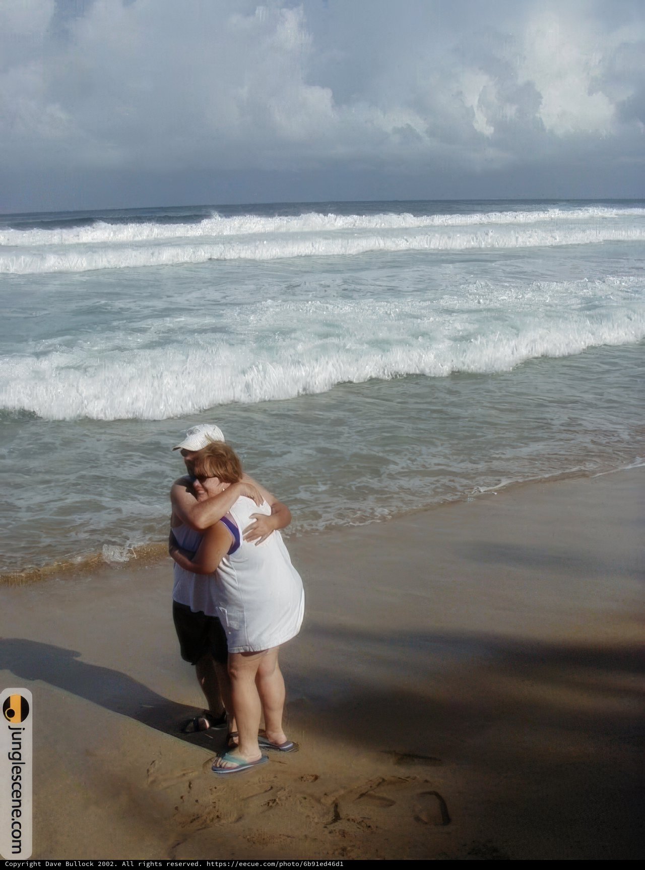 Embrace on the Shoreline
