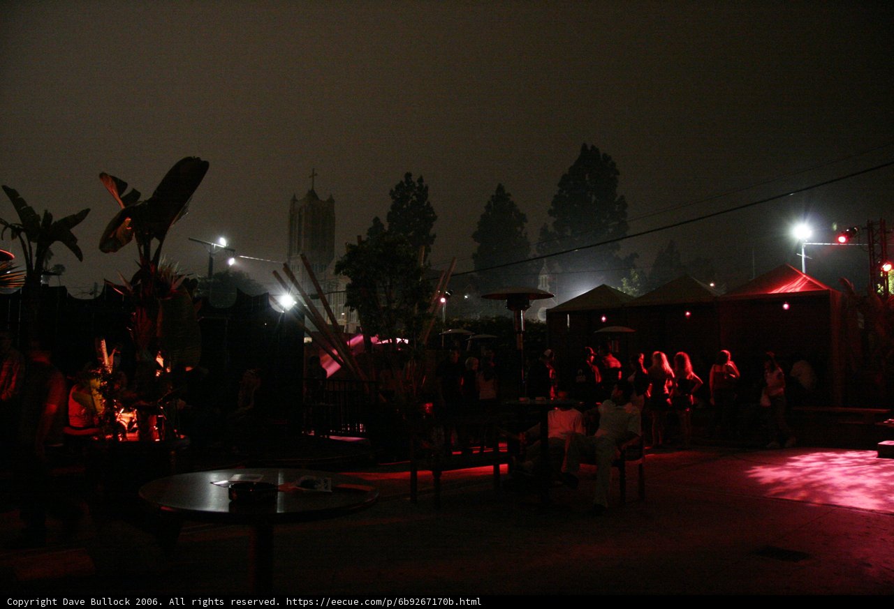 Urban Nightlife Silhouettes