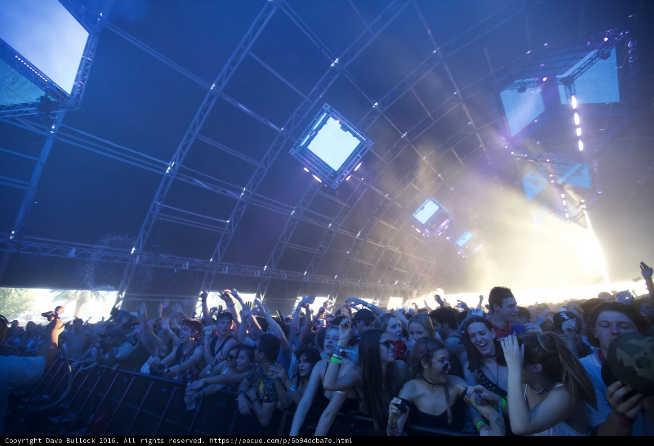 Coachella Crowd Goes Wild