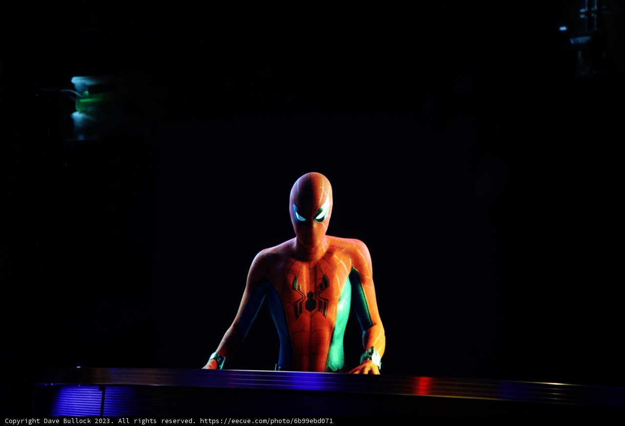 Spider-Man Into the Spider-Verse at Disneyland